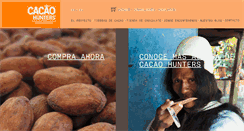 Desktop Screenshot of cacaohunters.com