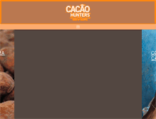 Tablet Screenshot of cacaohunters.com